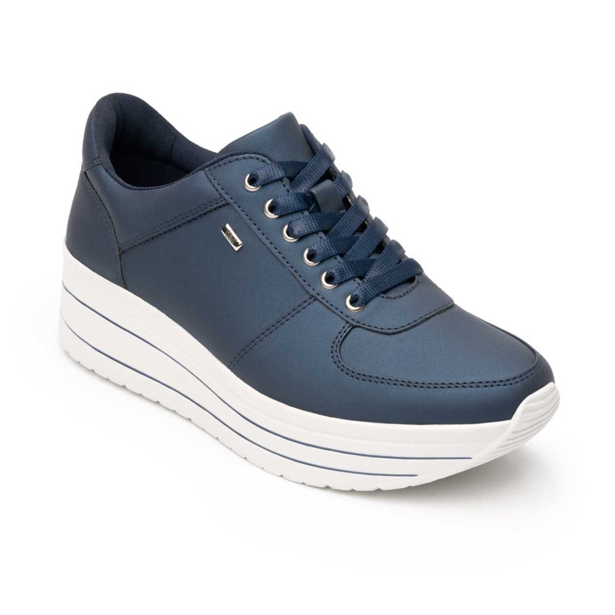 Zapatos best sale azules flexi