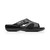 Sandalia Slip On Negra Flexi