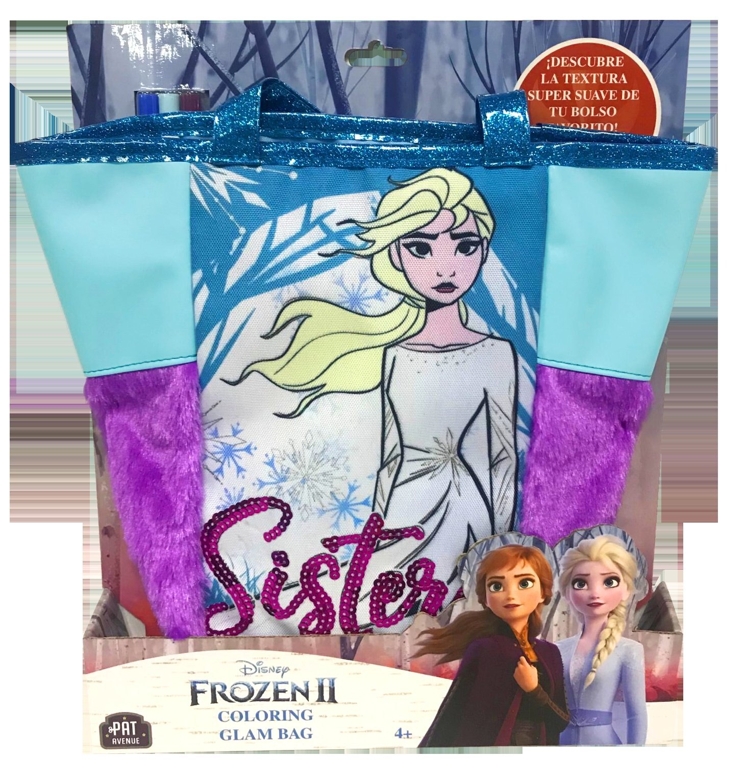 Bolsa Glam Coloring Frozen II Pat Avenue