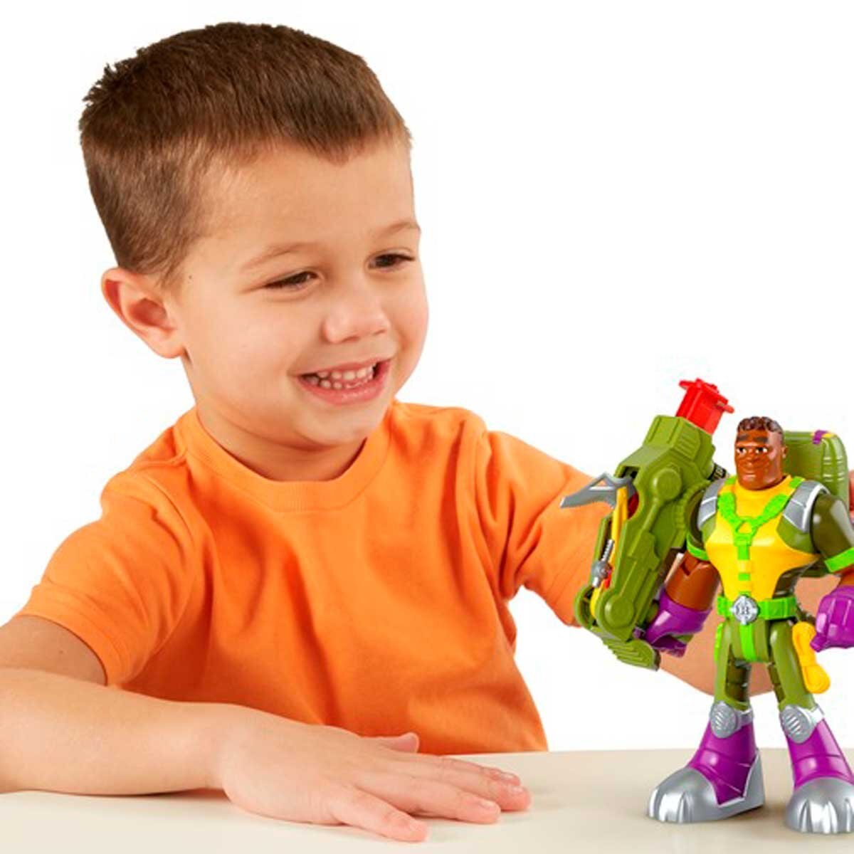 Fisher Price Muñeco Rocky Canyon Rescue Heroes Mattel