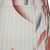 Vestido Plisado Estampado Manga Larga Escote Redondo Basel para Dama