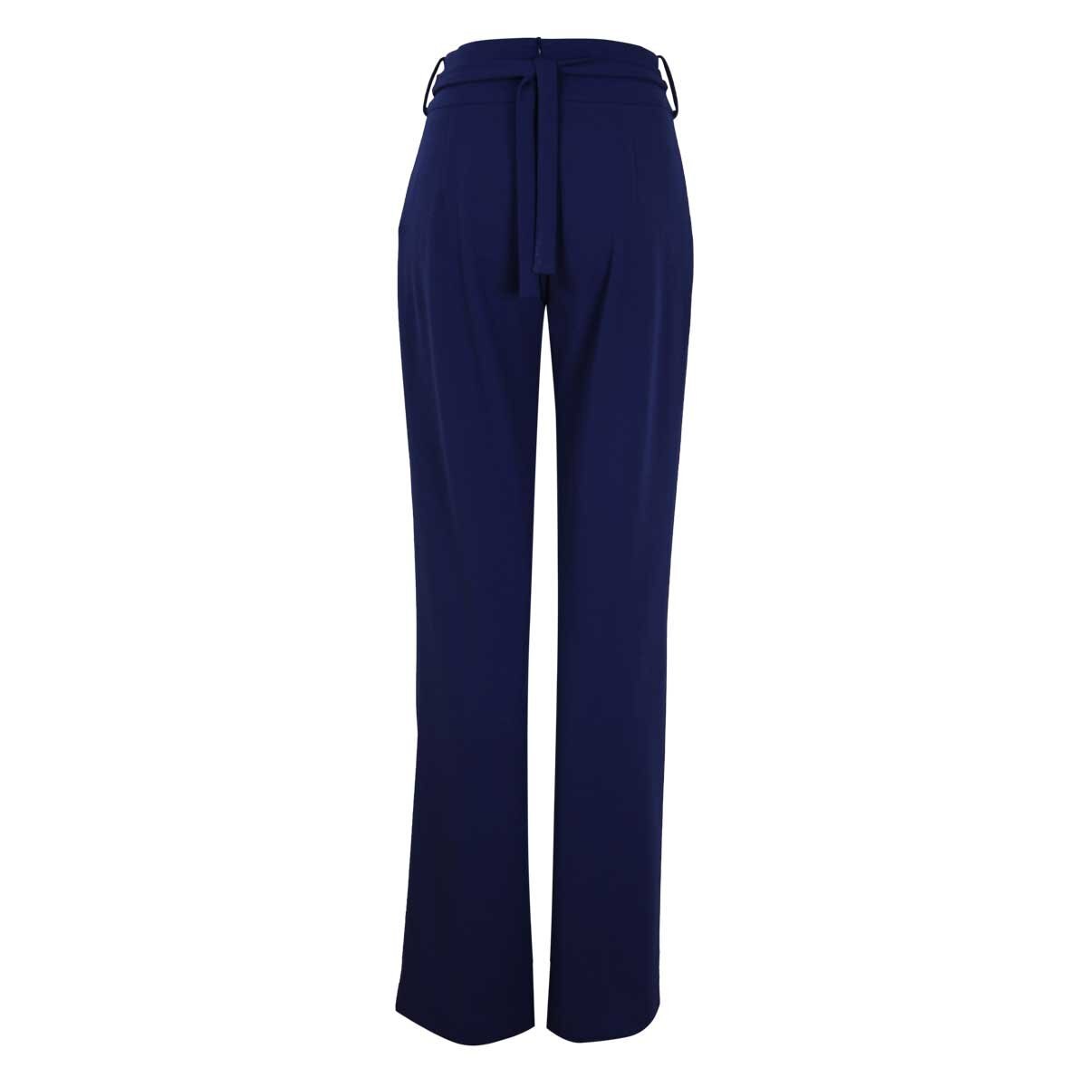 Pantalón Corte Recto con Aplicación de Cadena City Femme para Dama