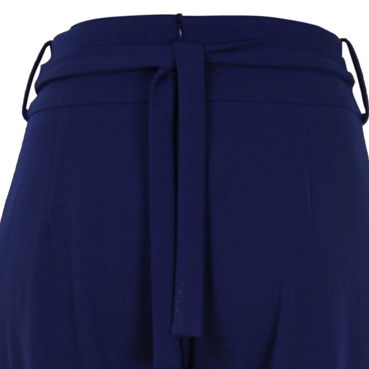 Pantalón Corte Recto con Aplicación de Cadena City Femme para Dama