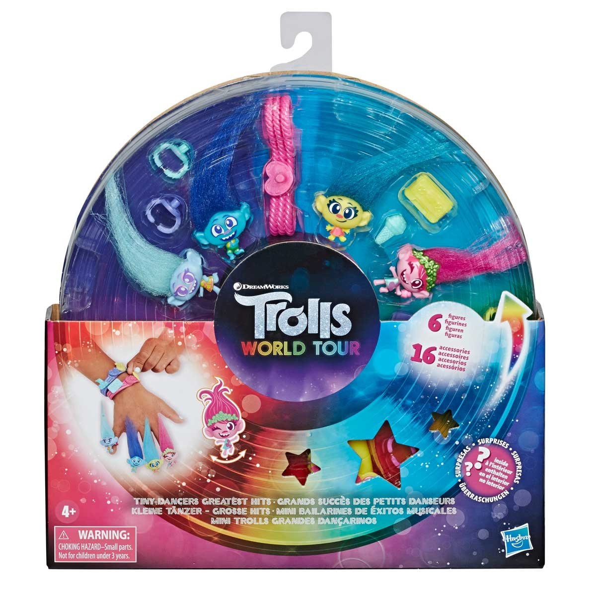 Set de Accesorios de Trolls Tiny Disco Hasbro