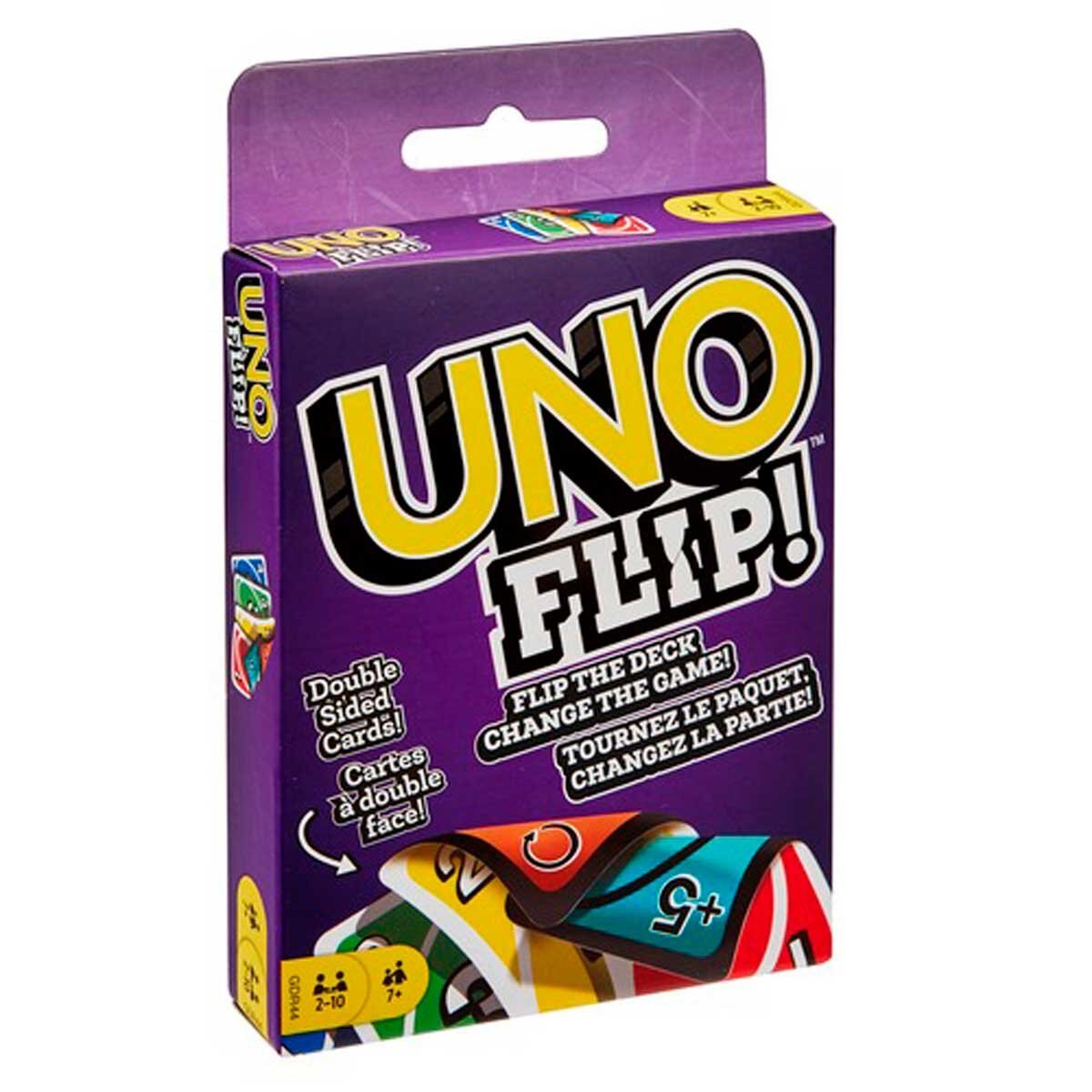 juego de cartas uno flip