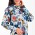 Pijama para Dama Interlock Playera Estamoado de Flores Life Styler