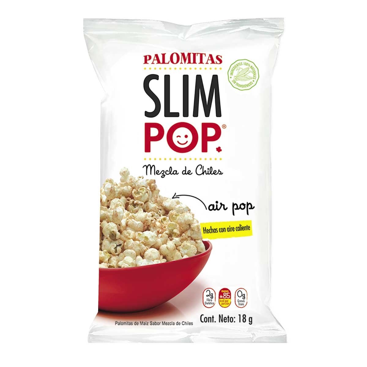 Palomitas Slim Pop Mezcla de Chiles