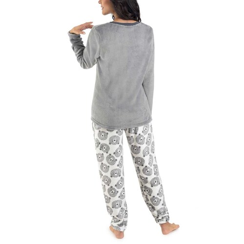 Pijama Flannel Pantalón Estampado de Osos Incanto