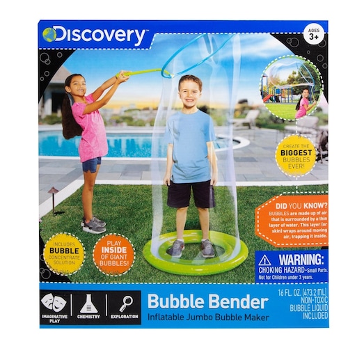 Aro Inflable para Hacer Burbujas Gigantes Discovery Kids