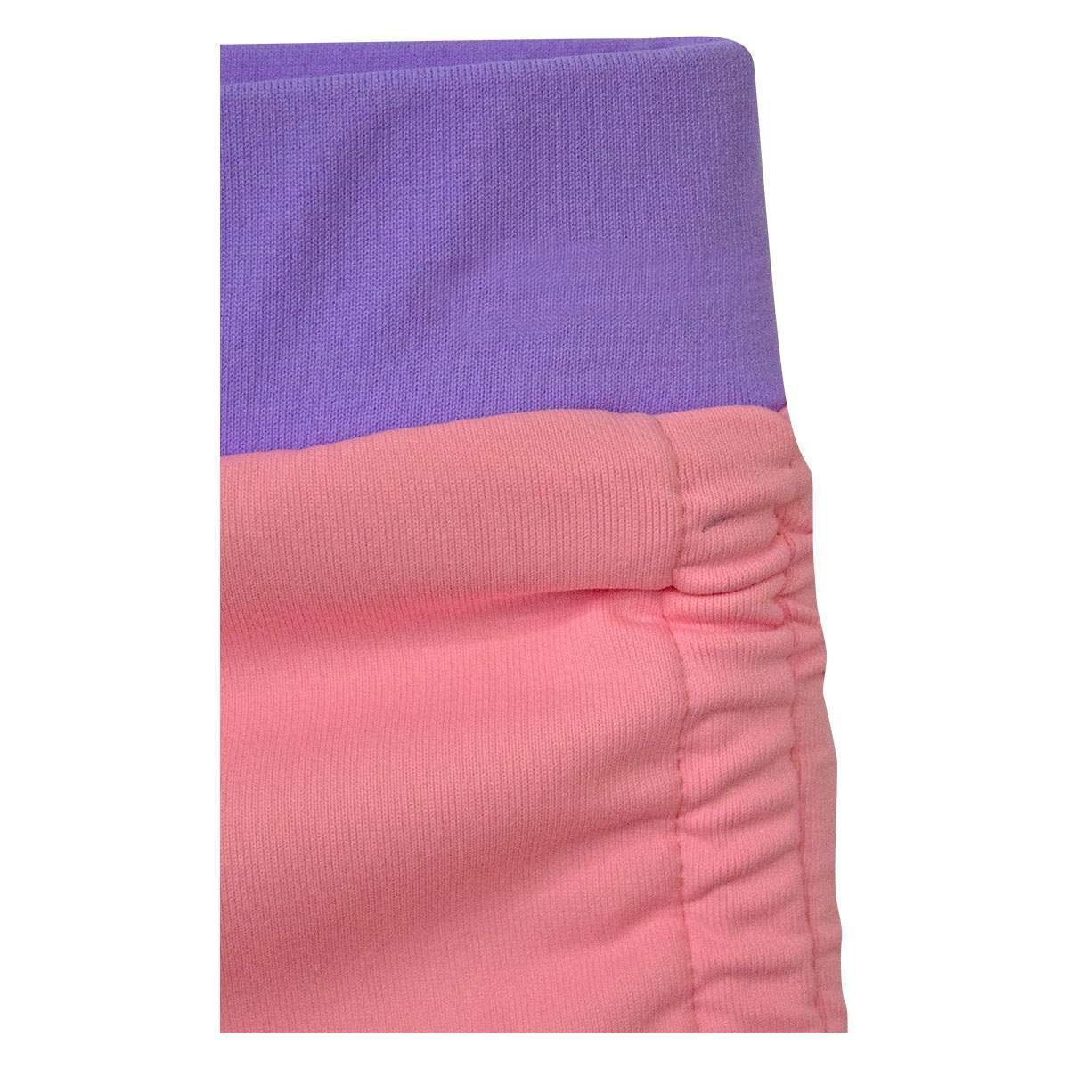 Short Rosa Pretina Morada con Elevadores a los Costados Skysoul para Niña
