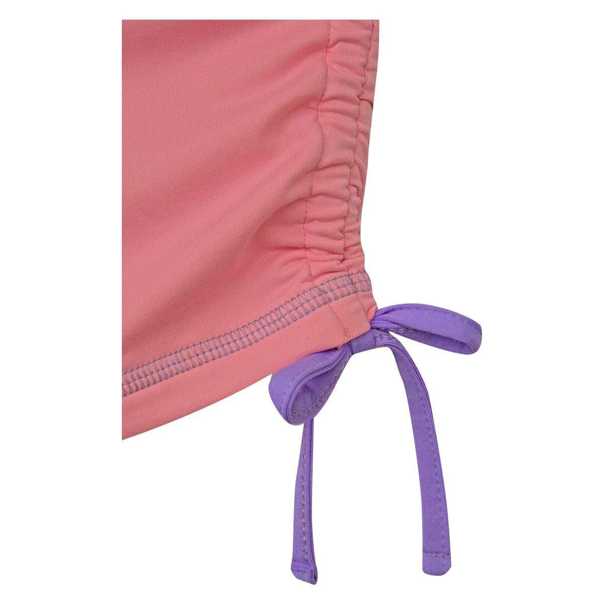 Short Rosa Pretina Morada con Elevadores a los Costados Skysoul para Niña