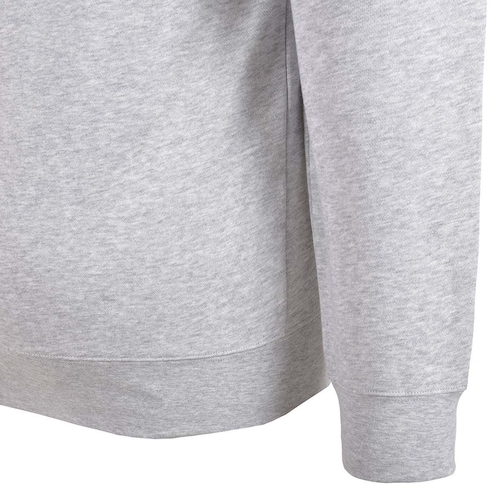 Sudadera Talla Plus Gris Cuello Redondo Fukka para Hombre