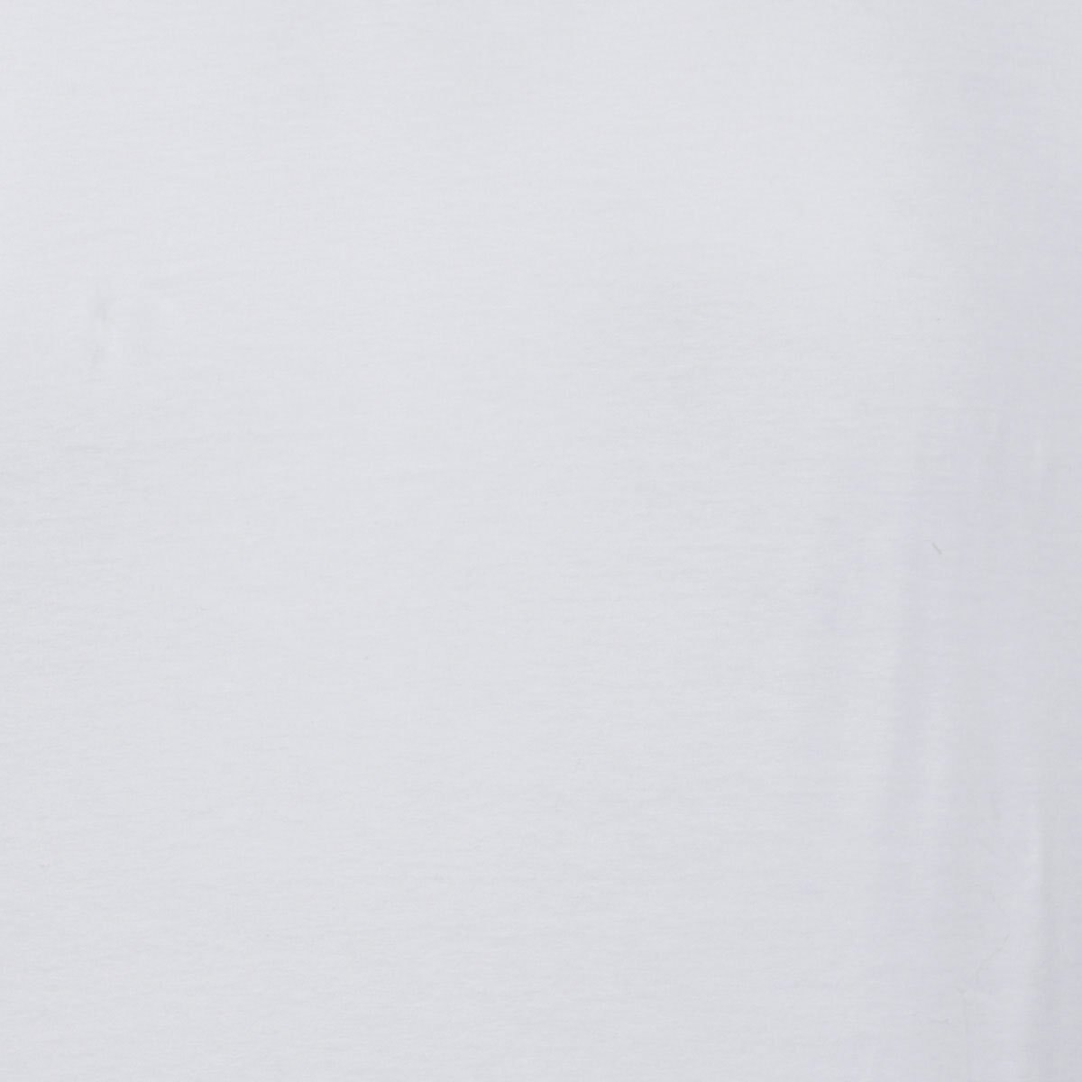 Playera Blanca Manga Corta Cuello Redondo Estampada Fukka Plus para Caballero