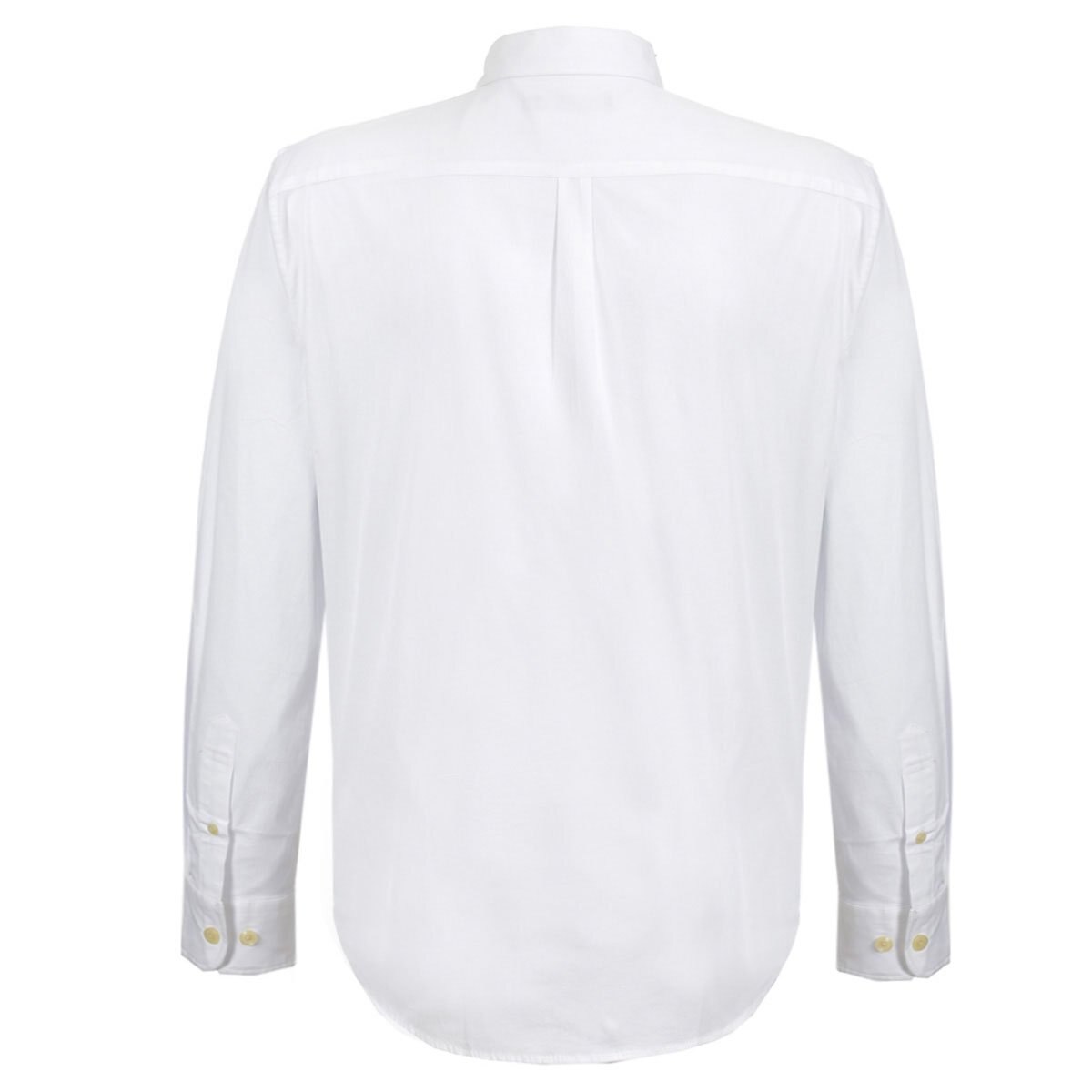 Camisa Blanca Manga Larga Popelina J. Opus para Caballero