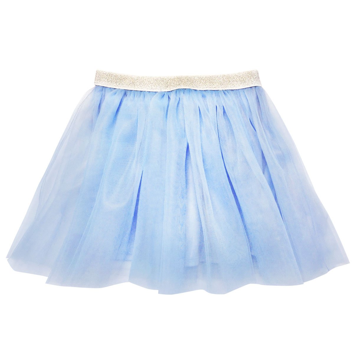 Falda de Mesh Azul Barbie para Niña