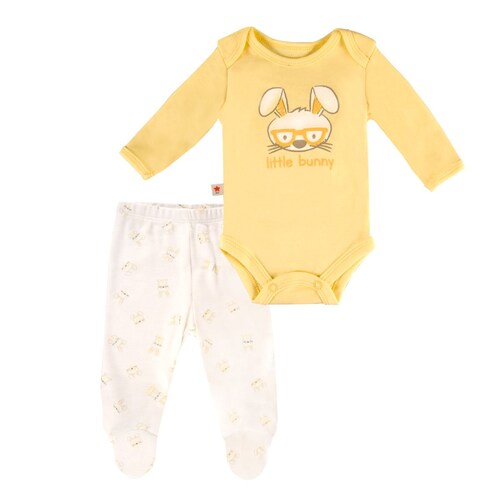 Conjunto 2 Piezas Amarillo Little Bunny Baby Creysi