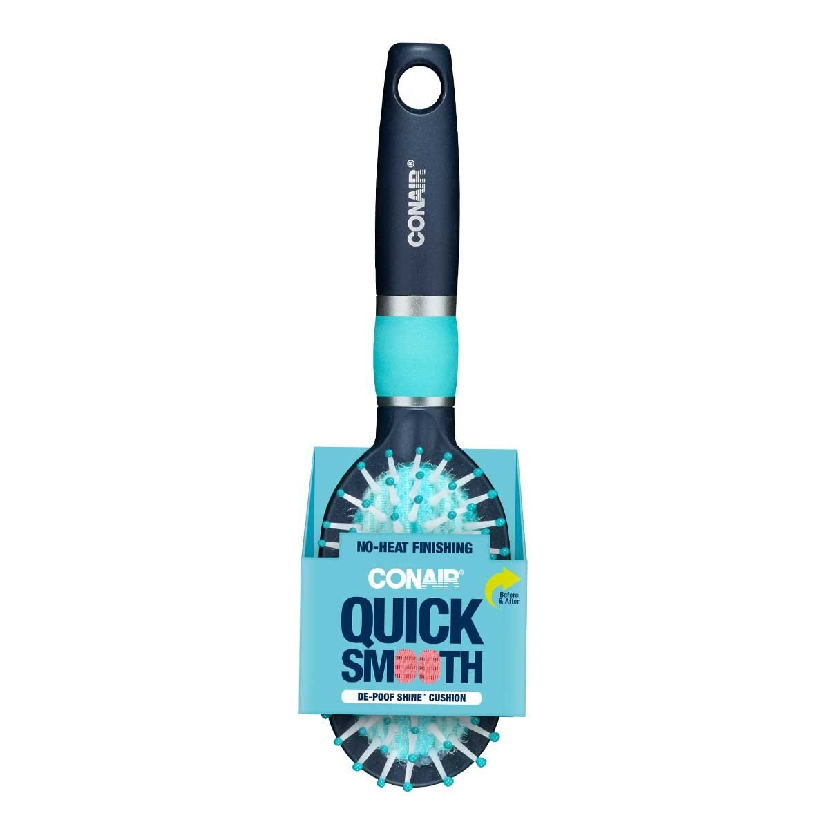 Cepillo Ovalado de Bolsillo Quick Smooth Conair