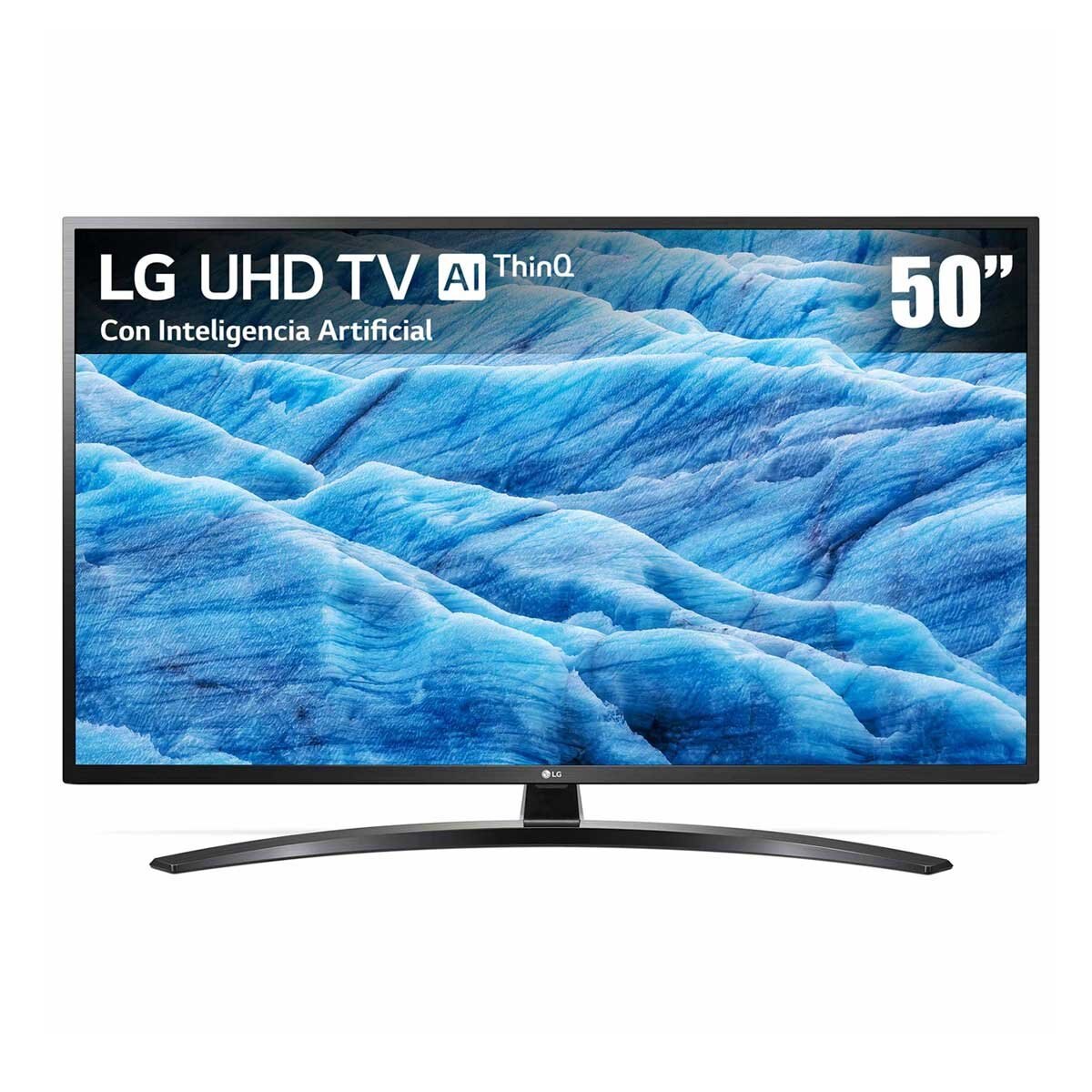 Paquete Pantalla 50" Led 4K Aithinq 50Um7400Pua Lg+ Mueble de Pared y Accesorios