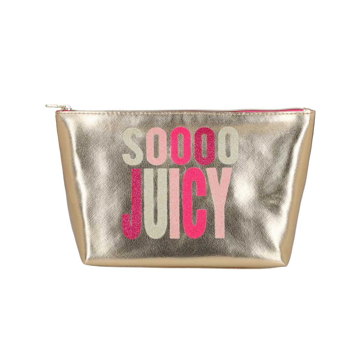 Cosmetiquera Dorado Pirámide Juicy Couture