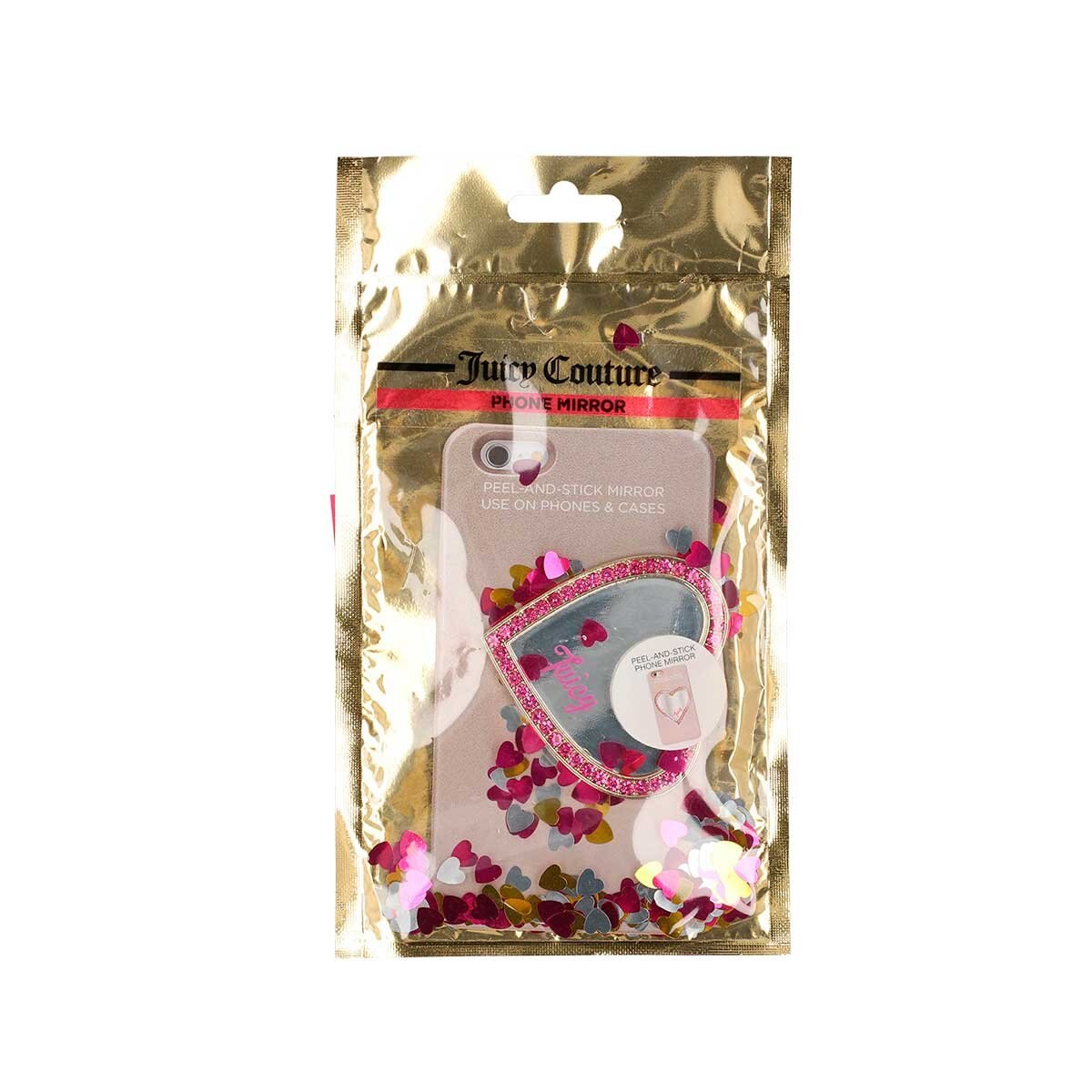 Sticker Plateado para Celular Juicy Couture