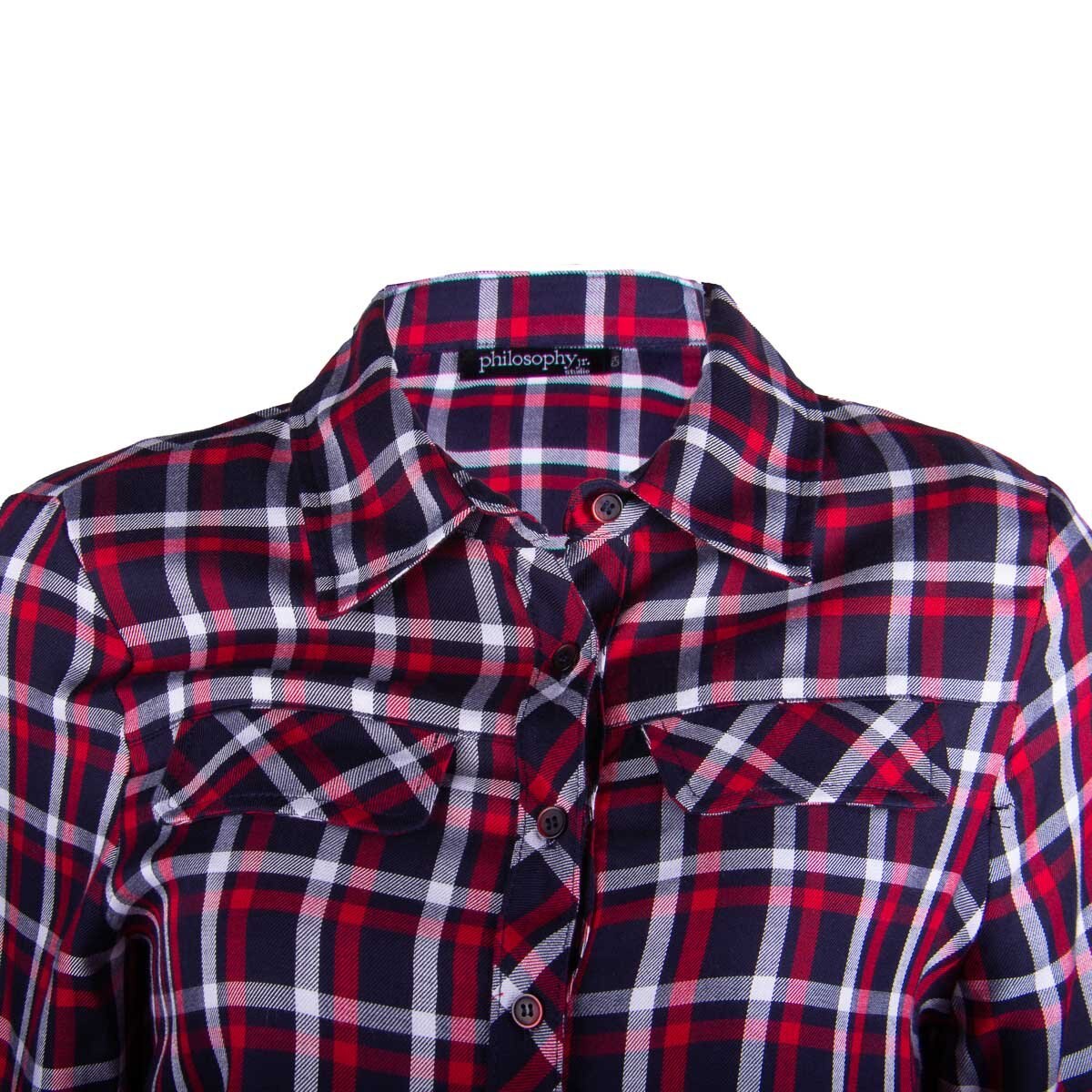 Blusa Cuadros Philosophy Jr para Dama