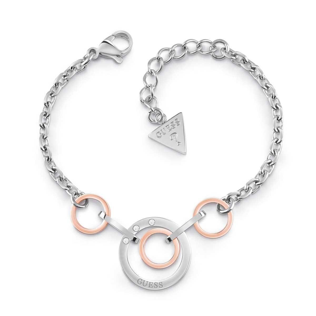 Pulsera Eternal Circules Plata Guess