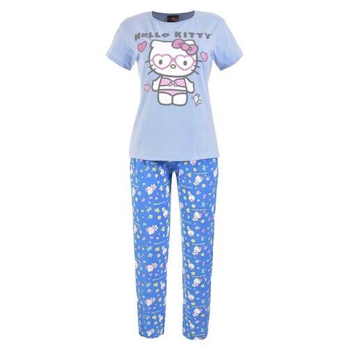 Pijama para Dama con Estampado de Hello Kitty