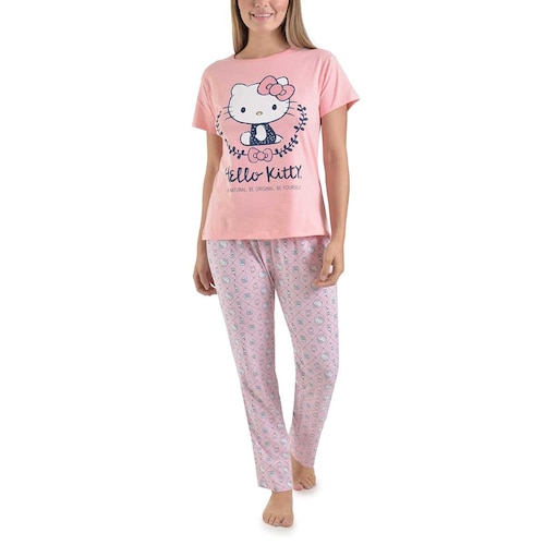 Pijama para Dama Estampada de Hello Kitty