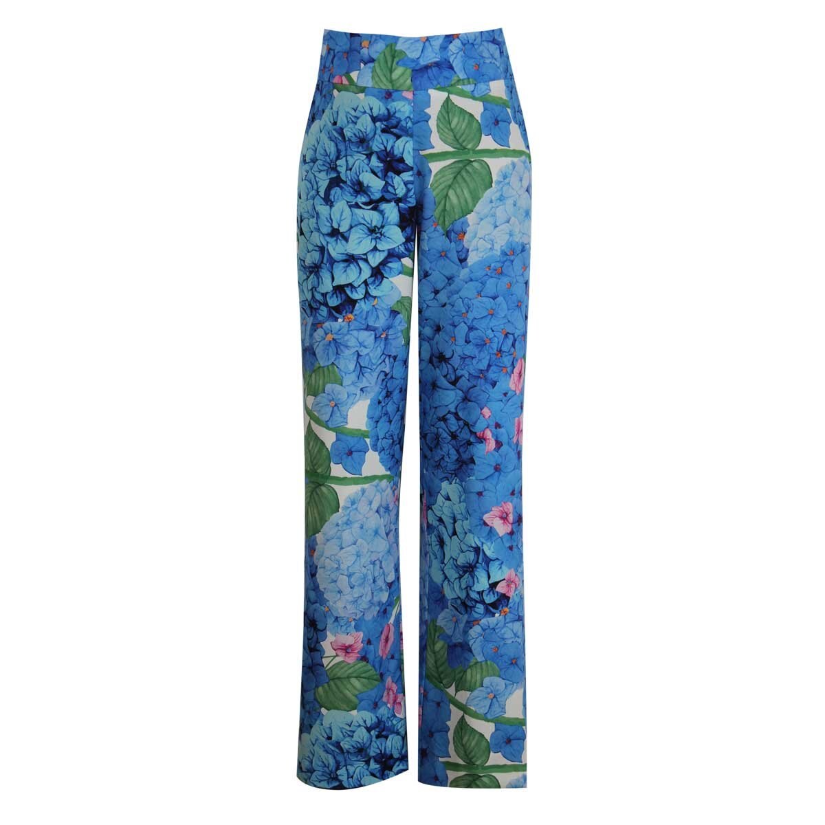 Pantalón Corte Amplio Diseño Estampado Basel para Dama