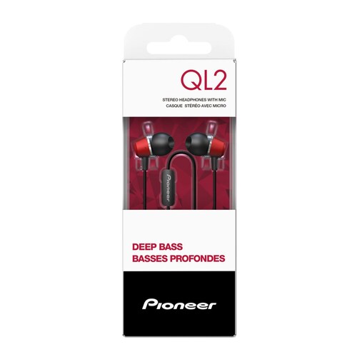 Audífonos In Ear Se- Ql2T Rojo Pionner