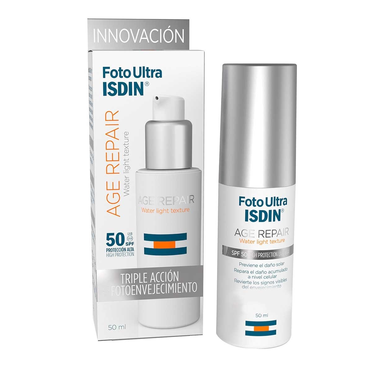 Fotoultra 50+ Age Repair Fusion Water 50Ml Isdin