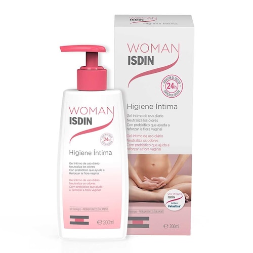 Isdin Woman Gel de Baño Higiene Intima 200Ml