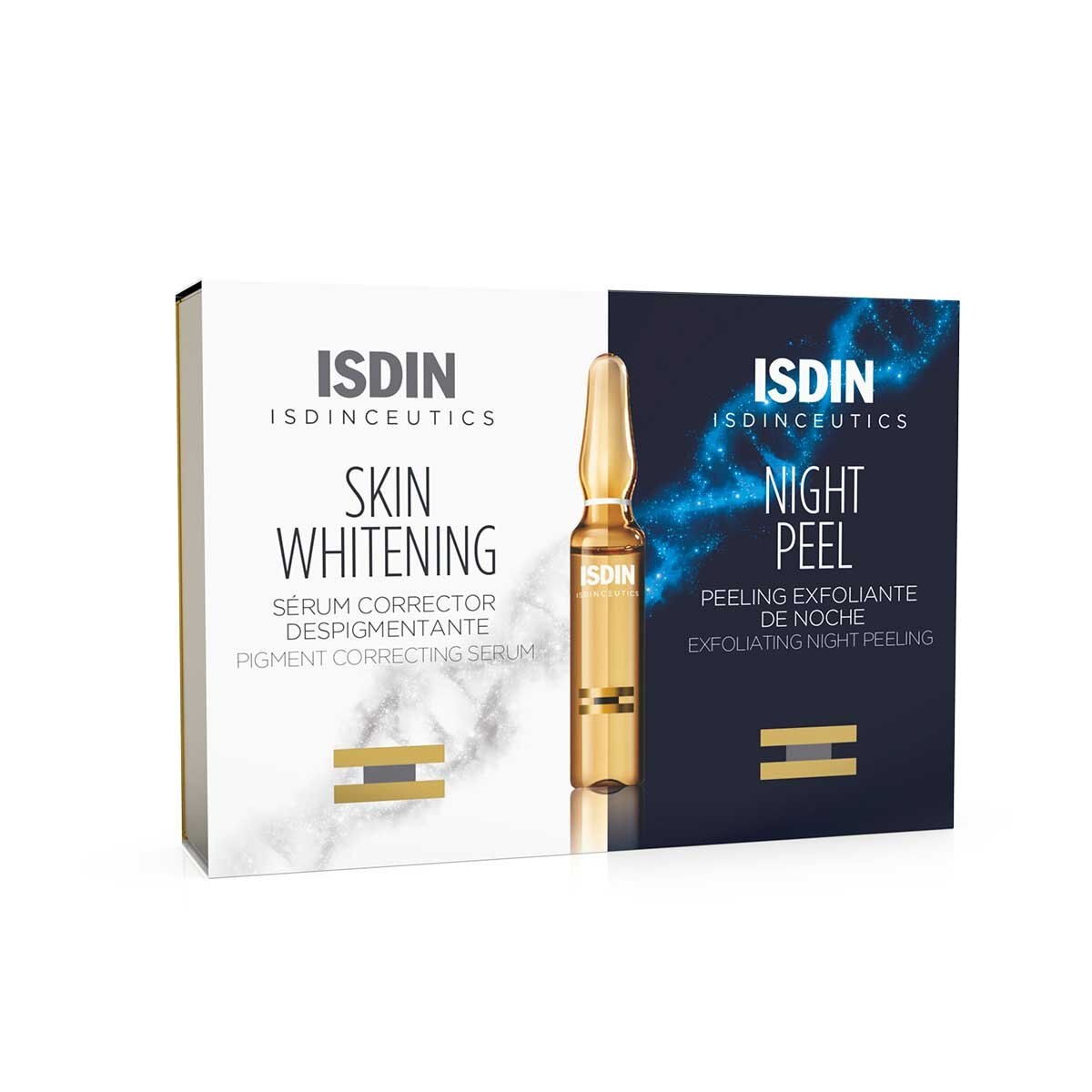 Isdinceutics Day&night Skin Whitening & Night Peel Amp 10+10X2Ml Isdin