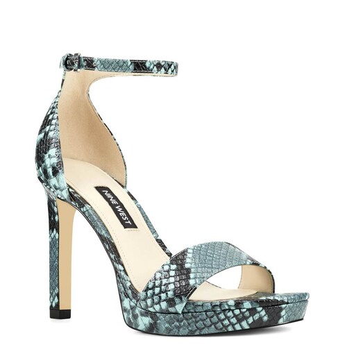 Sandalia con Tacón Stiletto Y Pulsera en Tobillo Nine West
