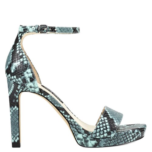Sandalia con Tacón Stiletto Y Pulsera en Tobillo Nine West