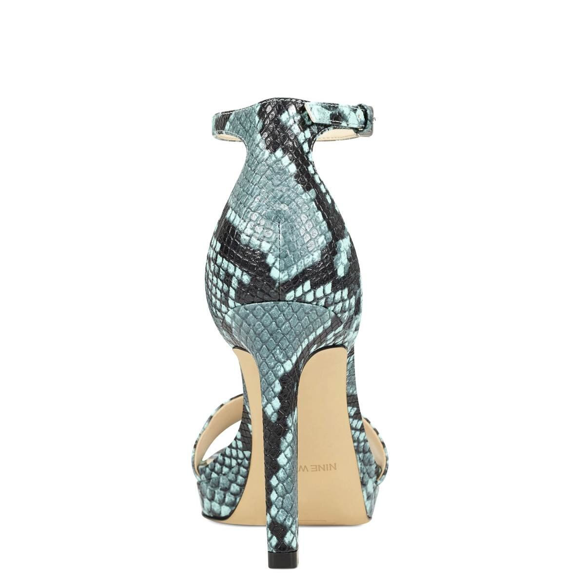 Sandalia con Tacón Stiletto Y Pulsera en Tobillo Nine West