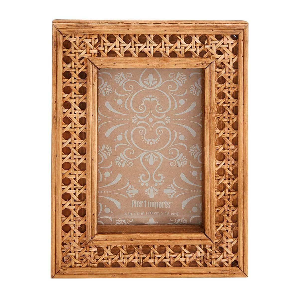 Caning Wood Marco 4X6 Pier 1 Imports