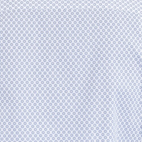 Camisa Azul de Puntos Manga Corta Carlo Corinto Sport para Caballero