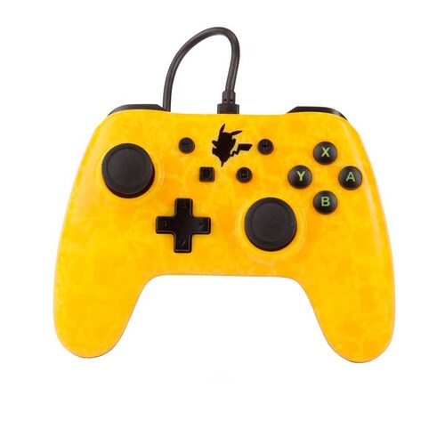 Control Alámbrico Nintendo Switch Pikachu Silhoutte