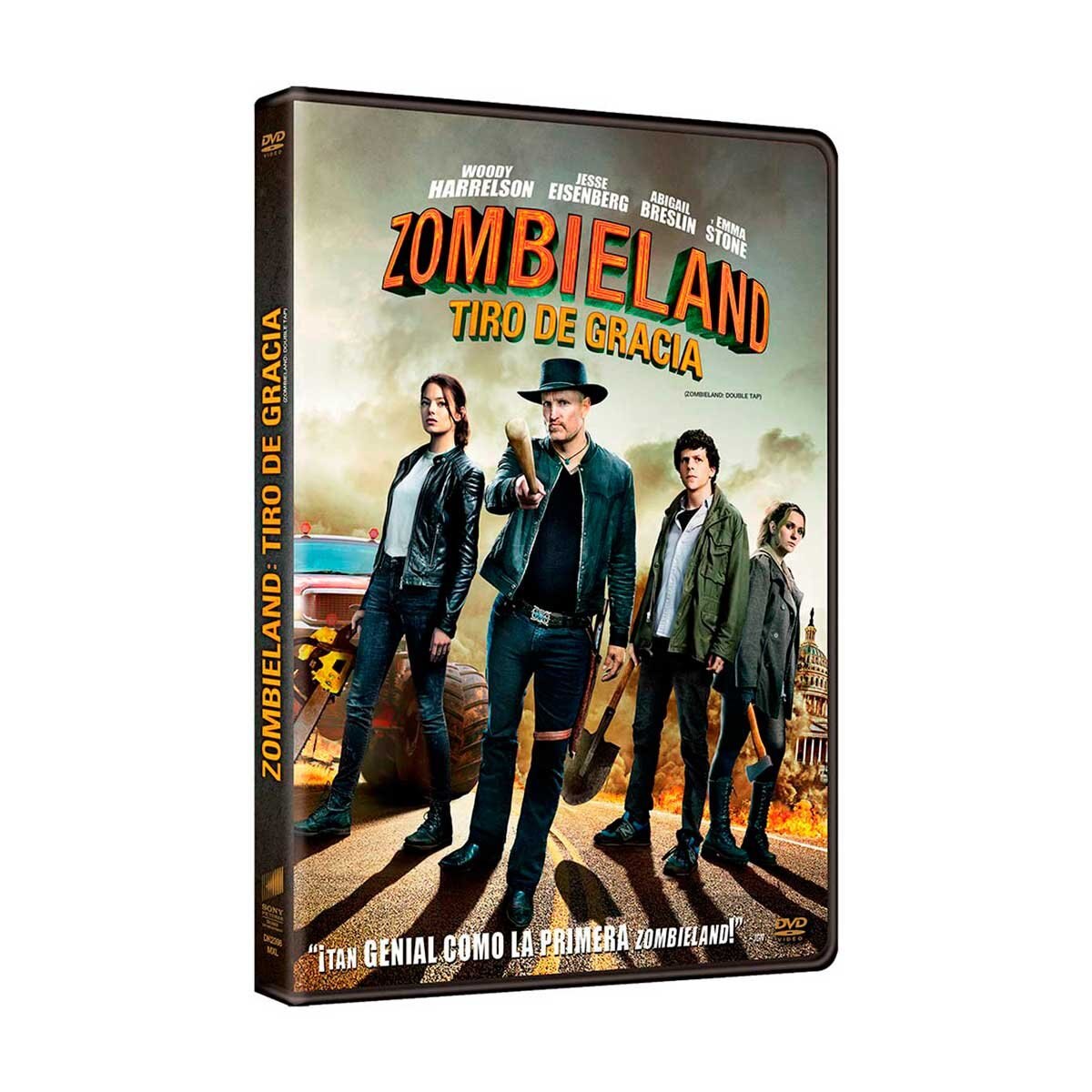 Dvd Zombieland Tiro de Gracia