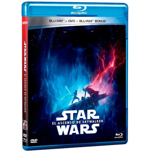 Blu Ray + Dvd  Star Wars el Ascenso de Skywalker