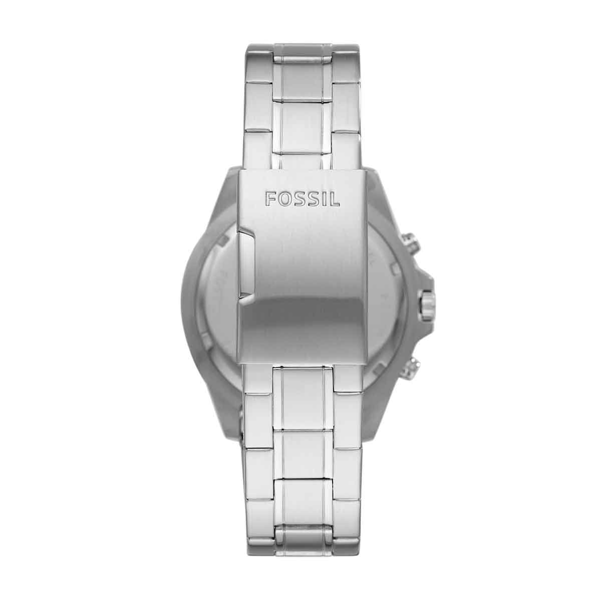 reloj fossil plata caballero