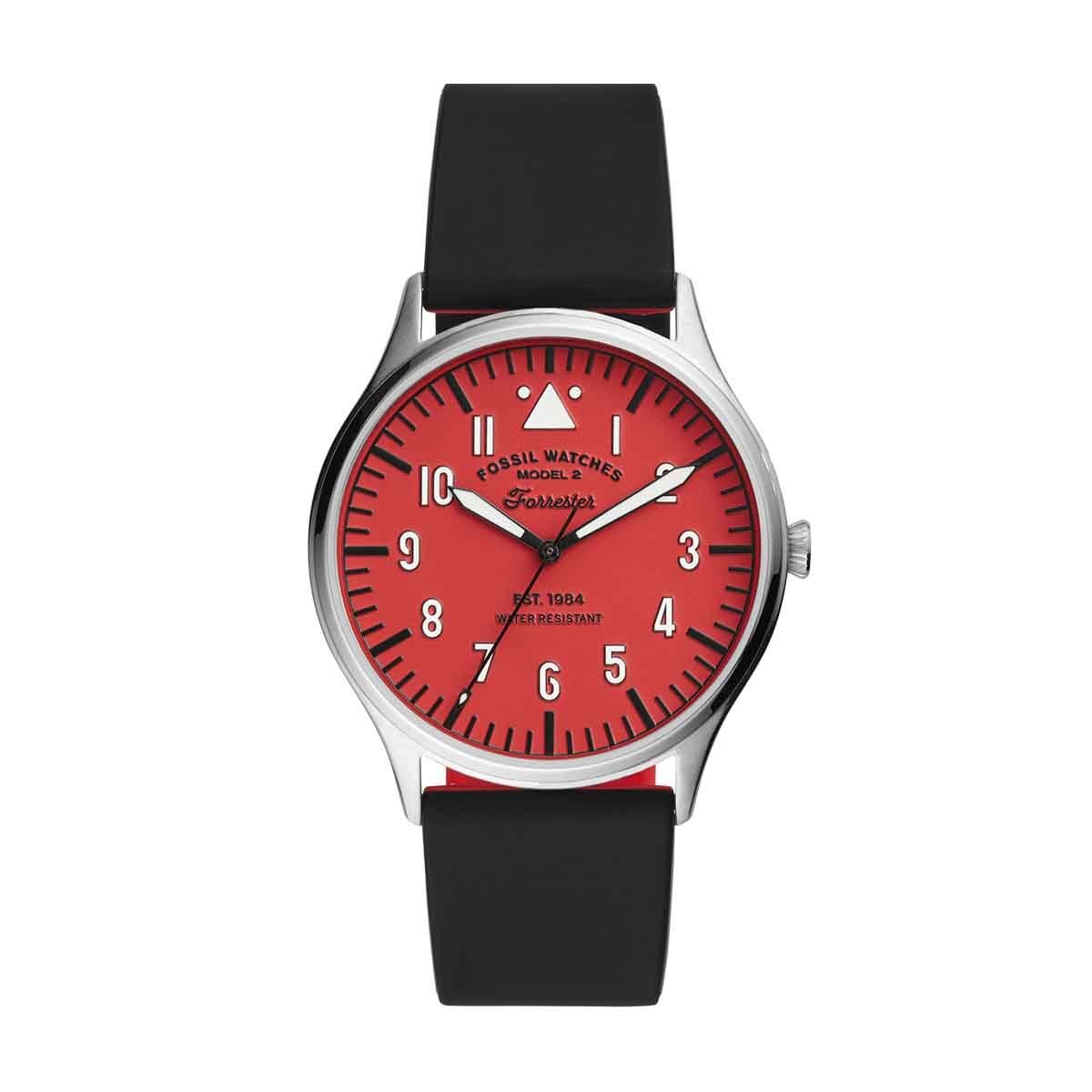 Reloj para Caballero Negro Fossil