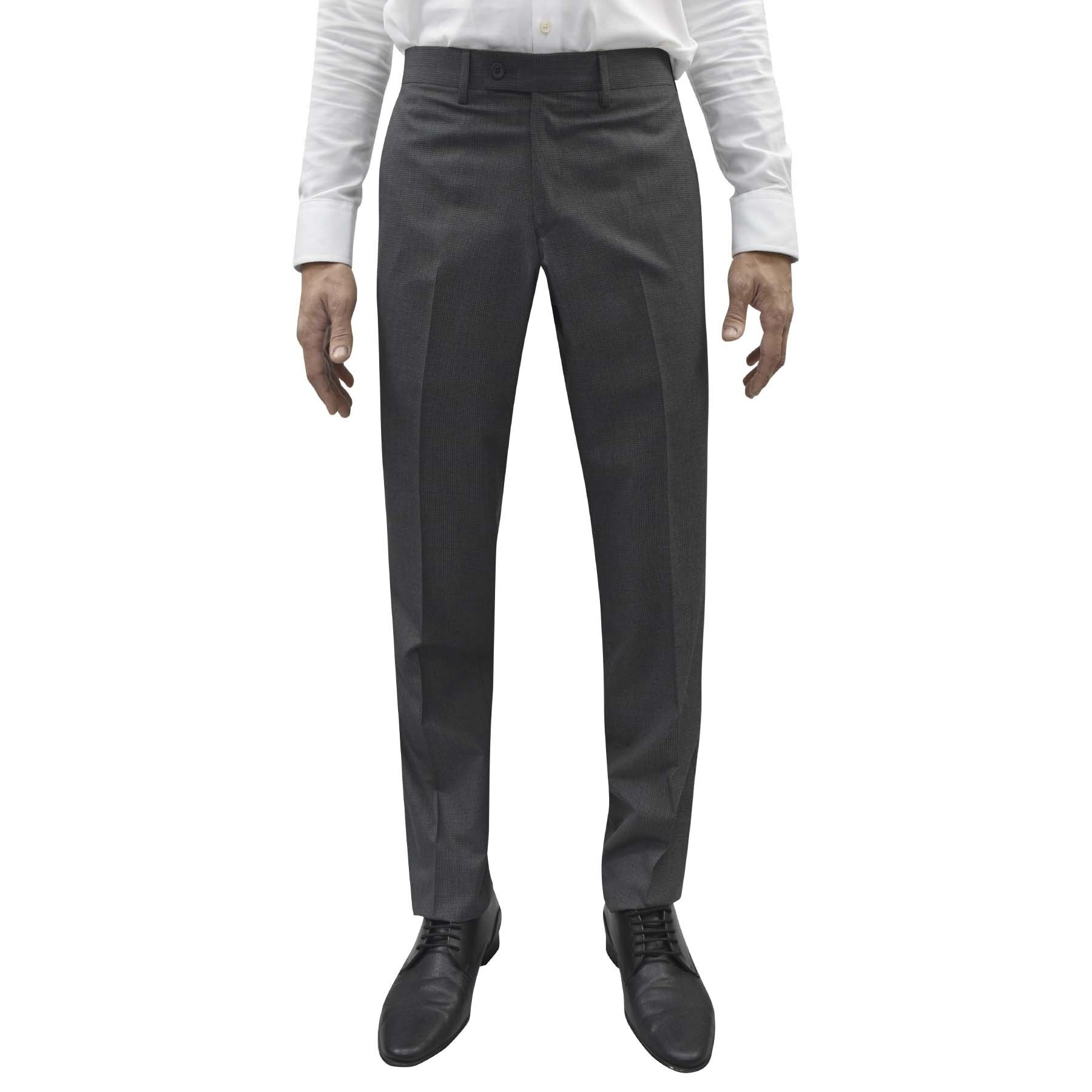 Traje Gris Obscuro Ultra Slim Chaps para Caballero