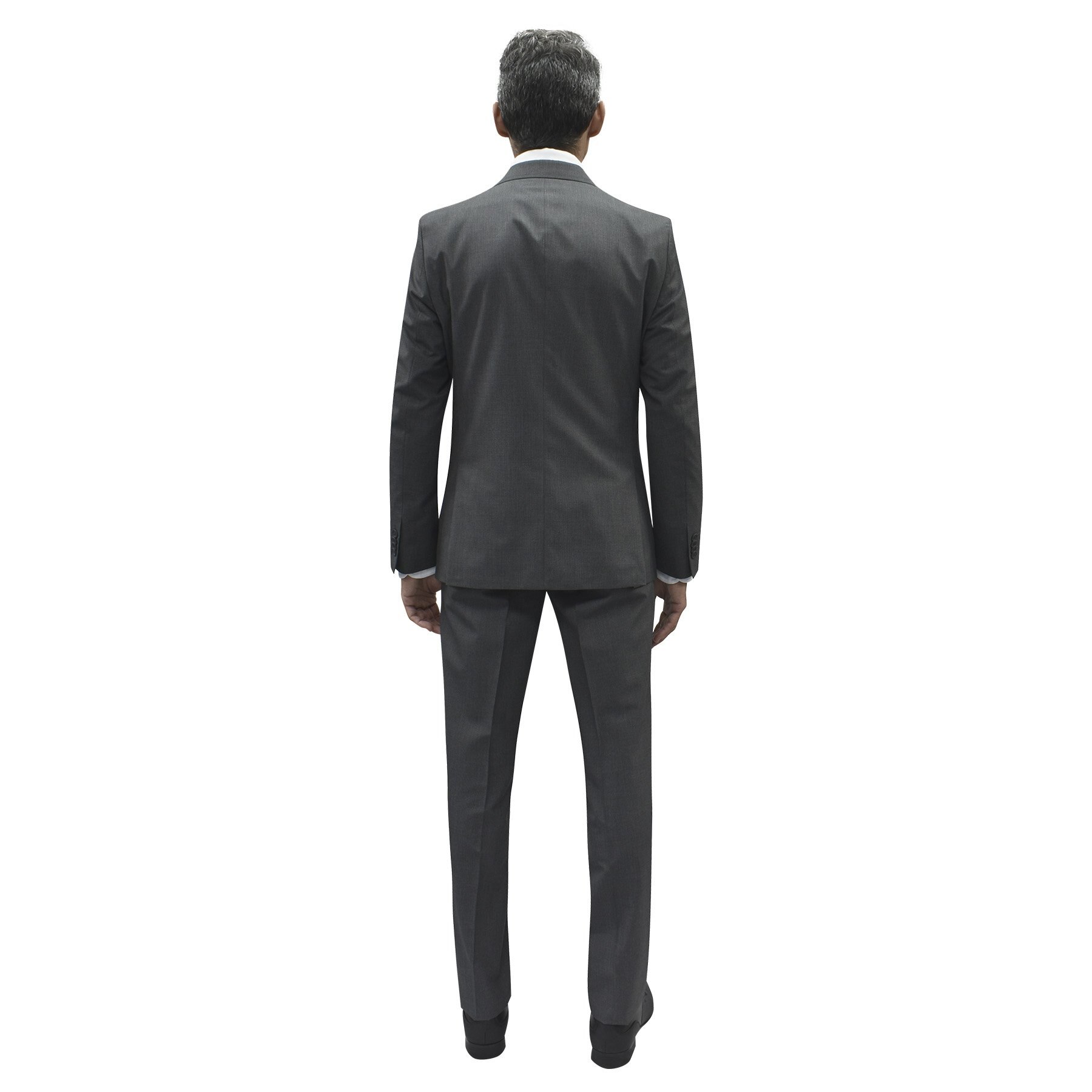 Traje Gris Obscuro Ultra Slim Chaps para Caballero