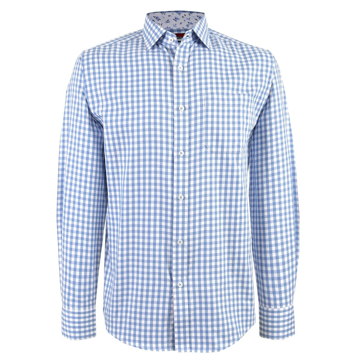 Camisa Azul Claro Manga Larga Carlo Corinto Sport para Caballero