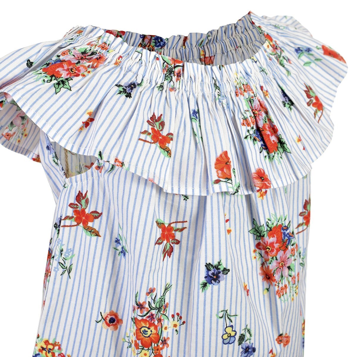 Blusa Estampada de Flores Fukka