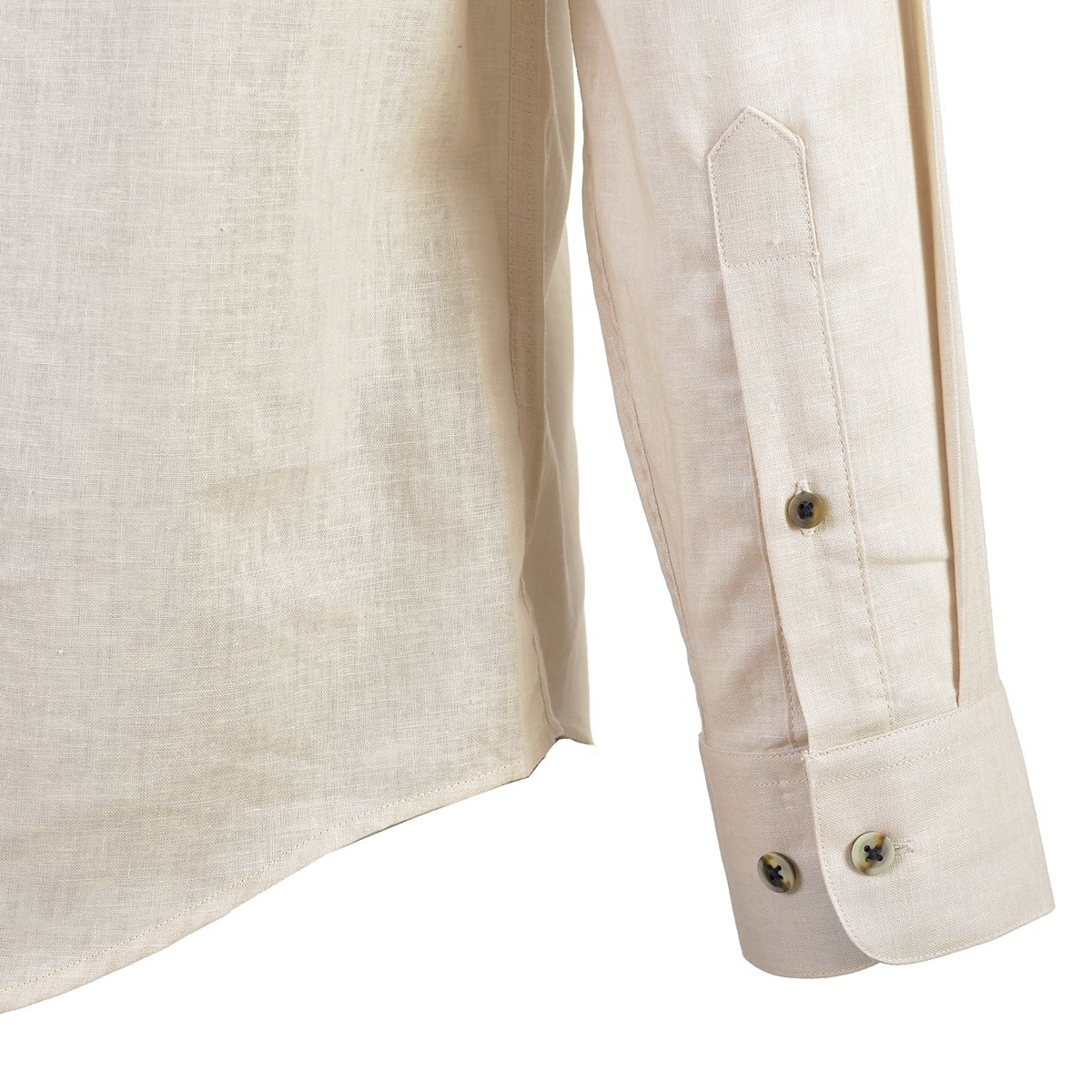 Camisa Casual Café Claro Manga Larga Carlo Corinto Sport