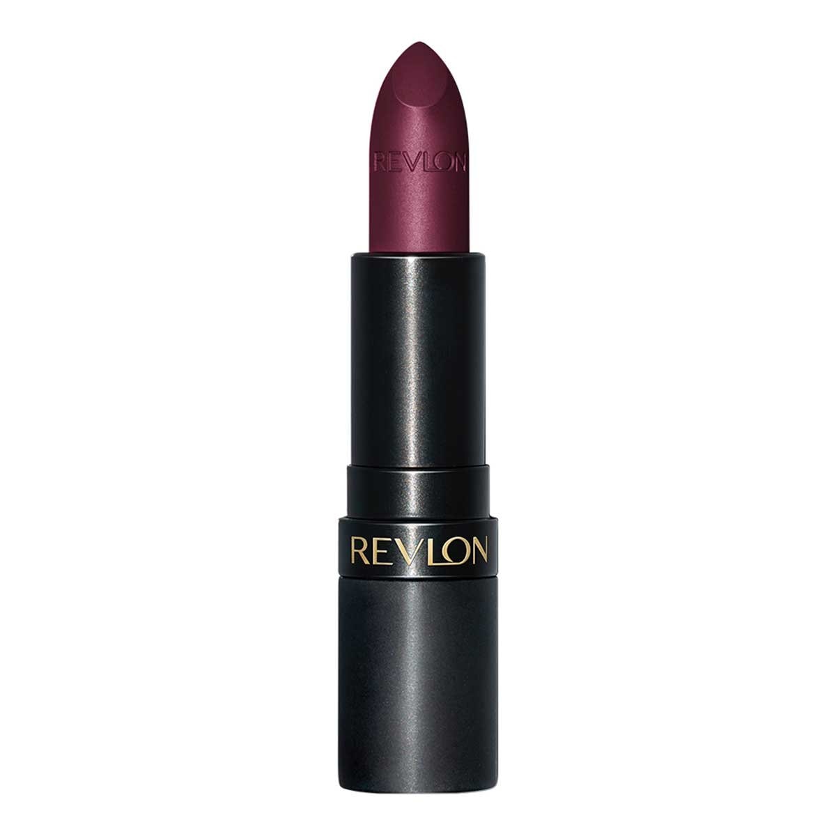 Lápiz Labial Superlustrous Matte Black Cherry Revlon