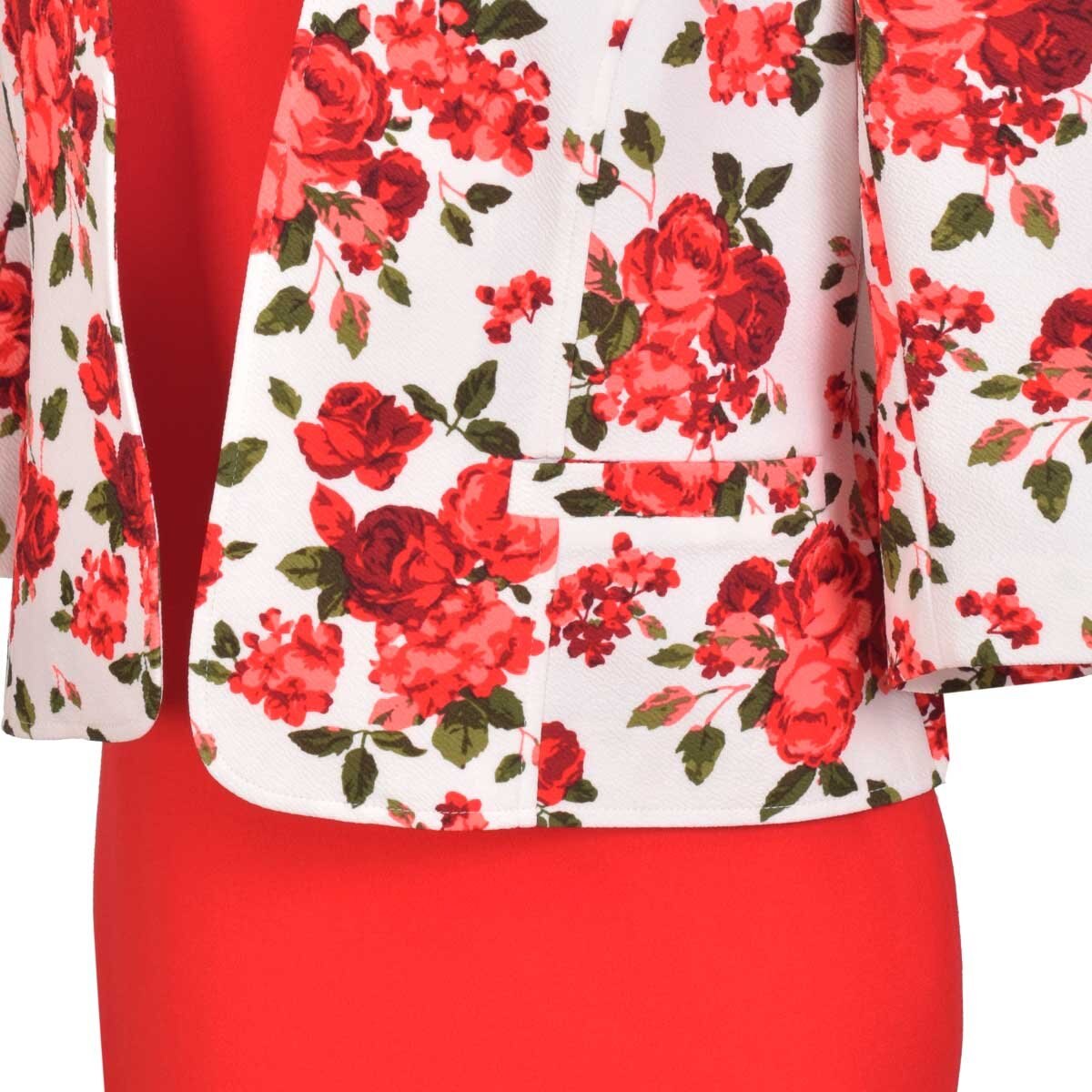 Conjunto 2 Pzs Saco Y Vestido Joces para Dama